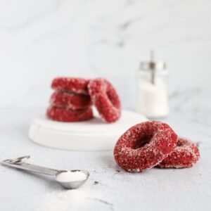 red velvet donuts