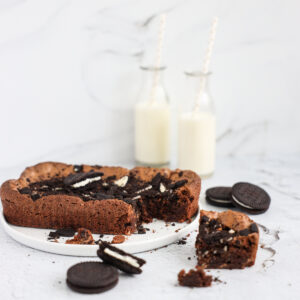 glutenvrije oreo brownie