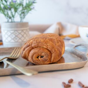 glutenvrij chocoladebroodje