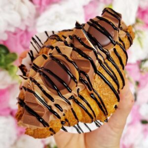 chocolade slagroom croissant