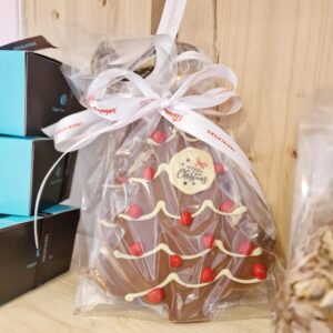 Chocolade tablet melk kerstboom